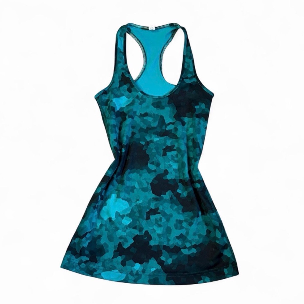 Lululemon Clouded Dreams Cosmic Green Cool Racerback Tank Top